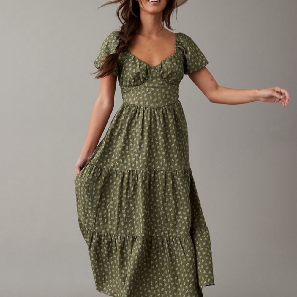 AE Floral Midi Dress | size small